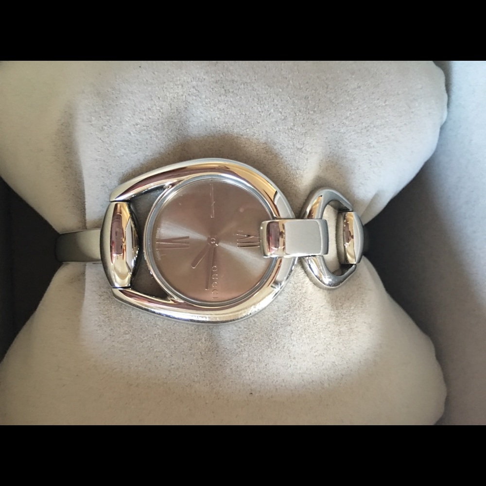 Gucci Stainless Steel Horsebit Watch
